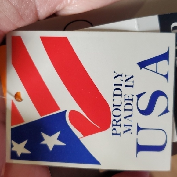 Cricket Lane  Expresso vintage  Shoulder pads tan & black stripe top Large NWT - Picture 5 of 12